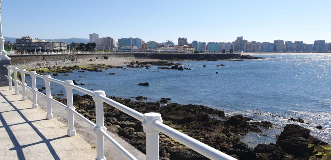 Apartamento de 82 m2 com 2 quarto Gijón Exterior foto